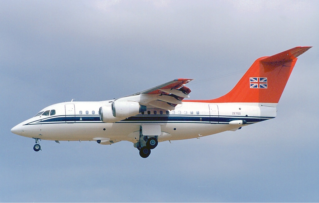 BAe 146 CC.2 de la RAF (ancienne livrée)