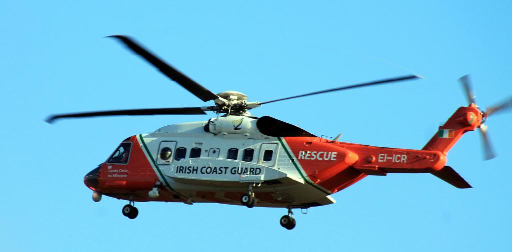 Sikorsky S-92A des garde-côtes irlandais en vol