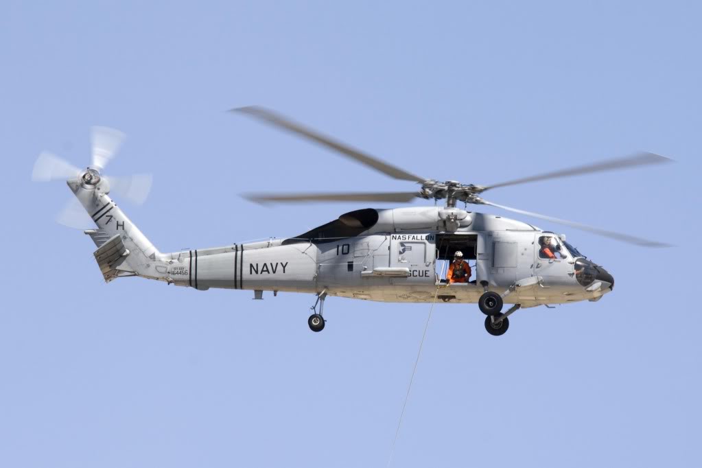 Sikorsky SH-60F Oceanhawk de l'US Navy en vol