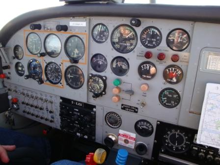 MBB 223 Flamingo - Cockpit