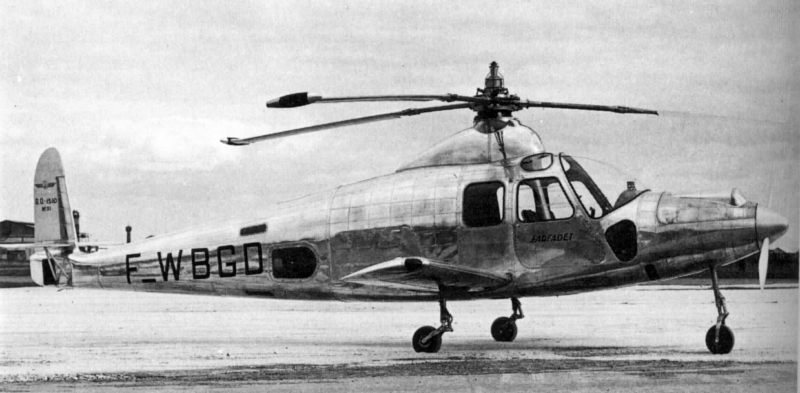 Sud-Ouest SO.1310 Farfadet de profil