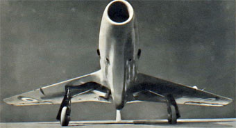 Ambrosini Sagittario vu de front