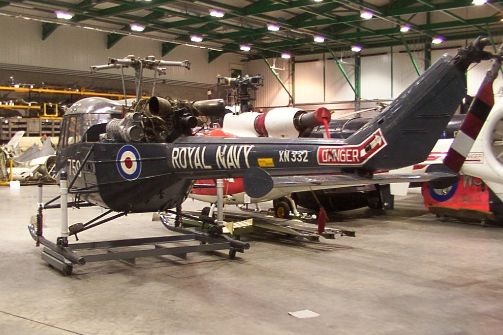 Westland Scout (P.531) aux couleurs de la Royal Navy