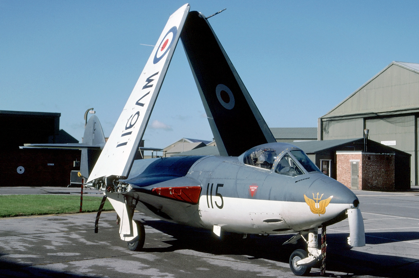 Hawker Sea Hawk FGA.4 exposé