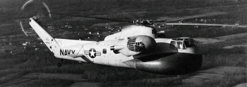 Sikorsky H-37 Mojave (HR2S-1W) de l'US Navy en vol