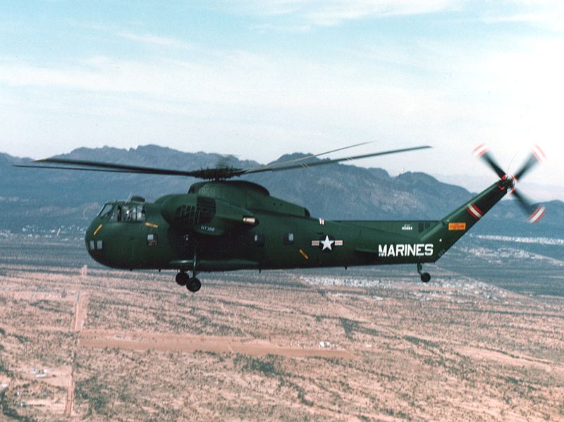 Sikorsky CH-37C Mojave de l'USMC en vol