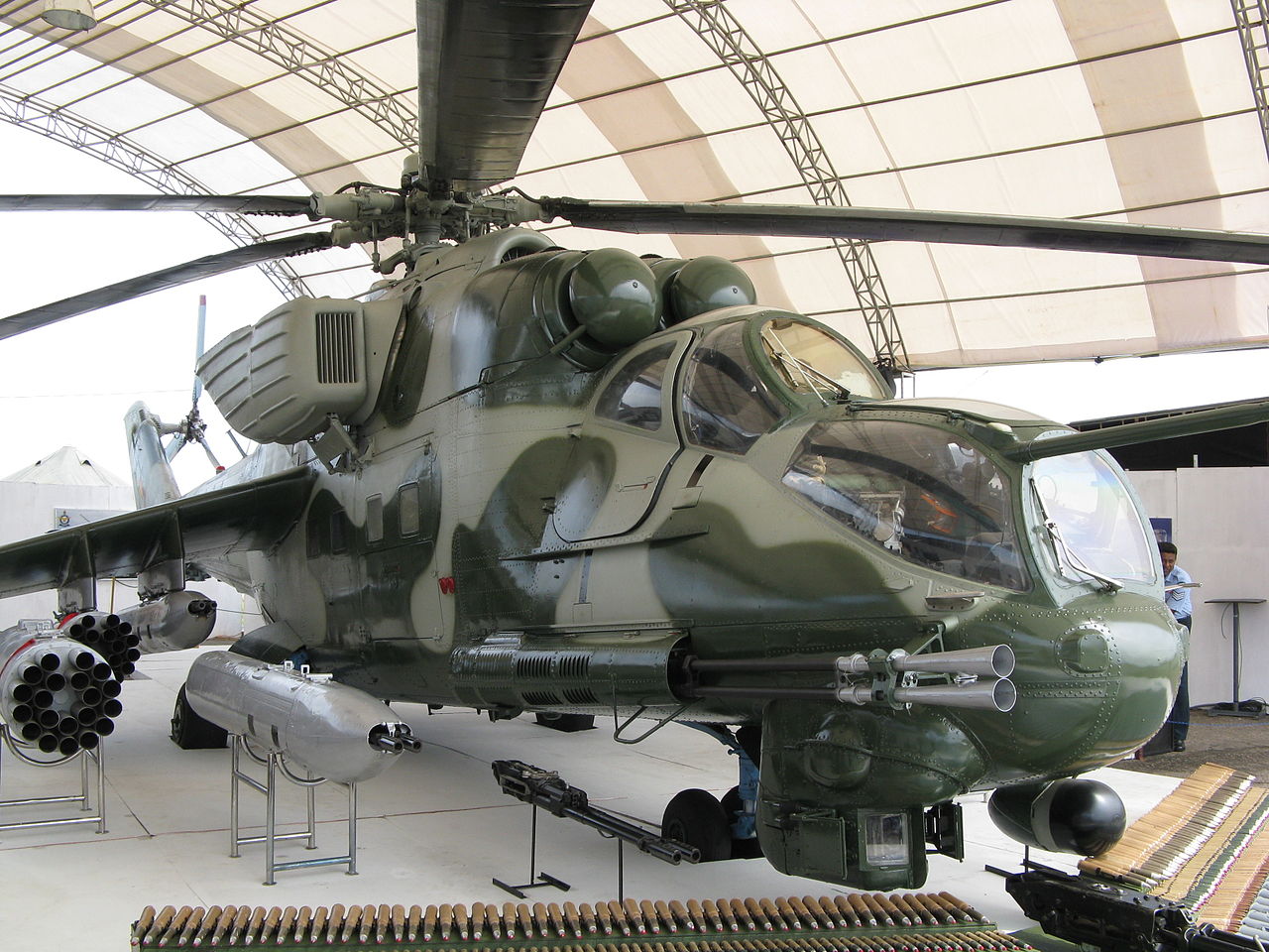 Mil Mi-35P srilankais