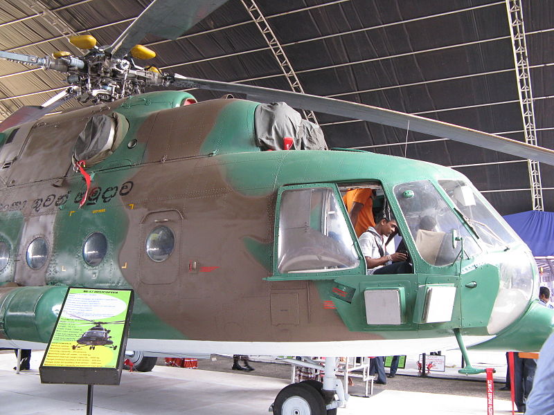 Mil Mi-17 Hip srilankais