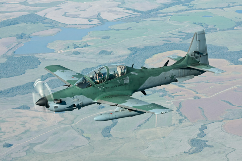 Embraer EMB-314 Super Tucano (A-29B) brésilien