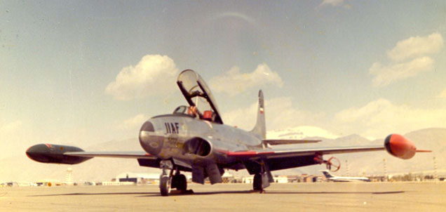 Lockheed T-33 iranien