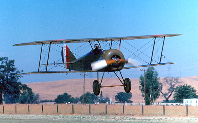 Thomas-Morse S-4C Scout en vol