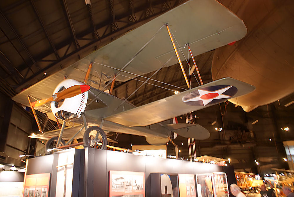 Thomas-Morse S-4C Scout vu de dessous