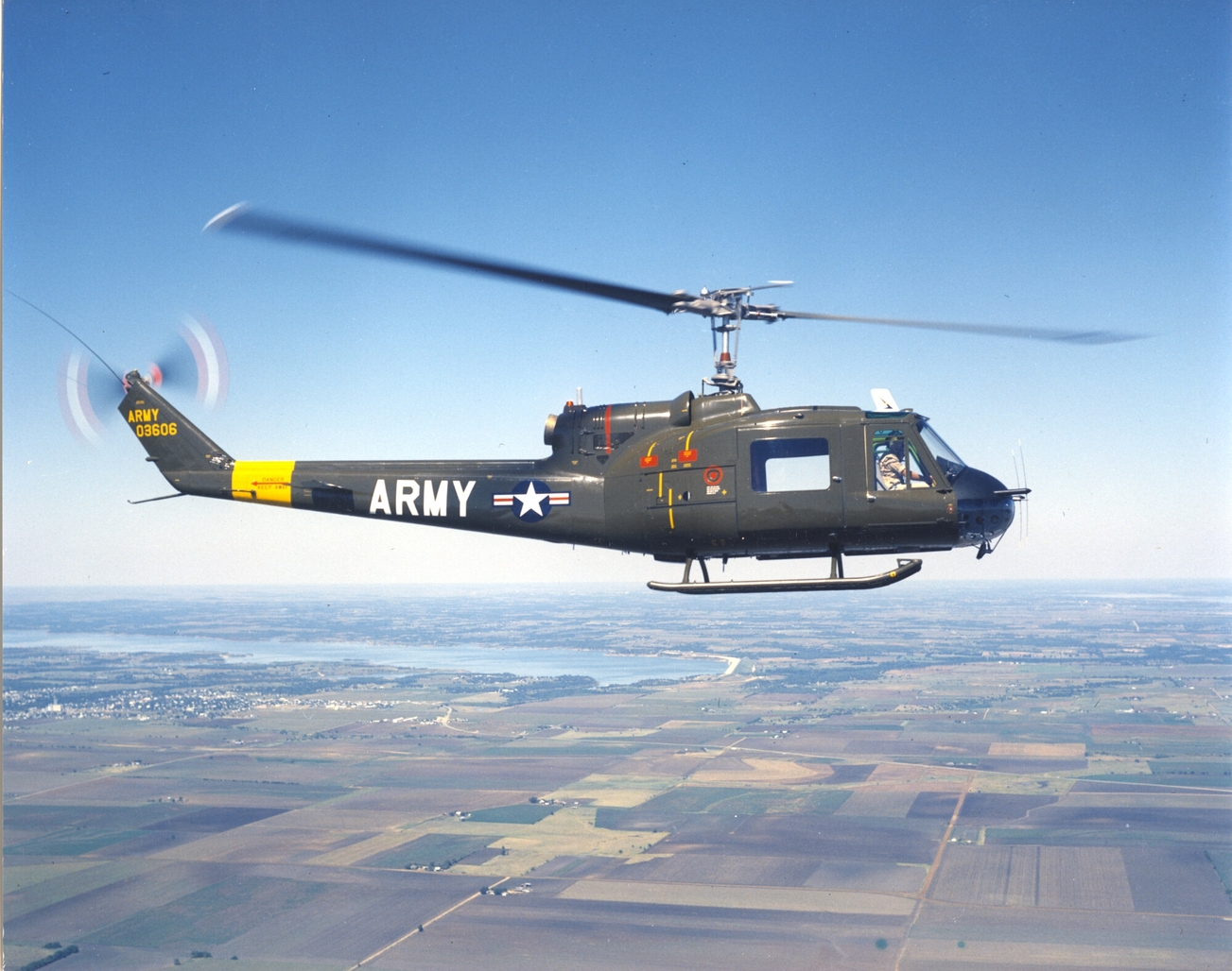 Bell UH-1B Iroquois de l'US Army