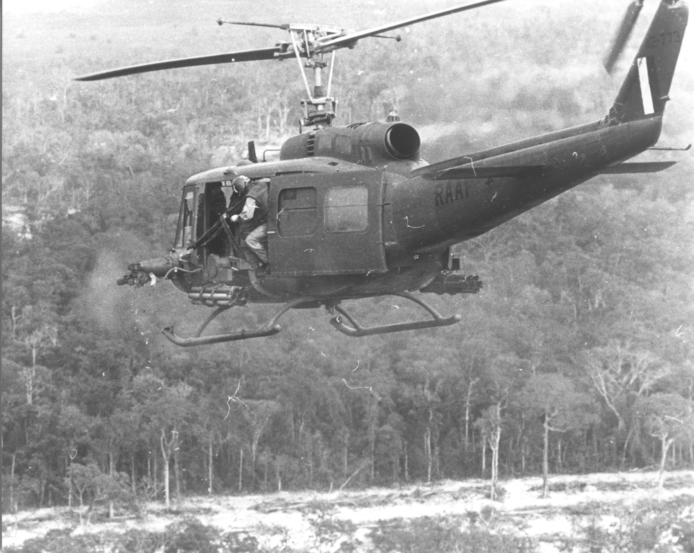 Bell UH-1H australien au Vietnam