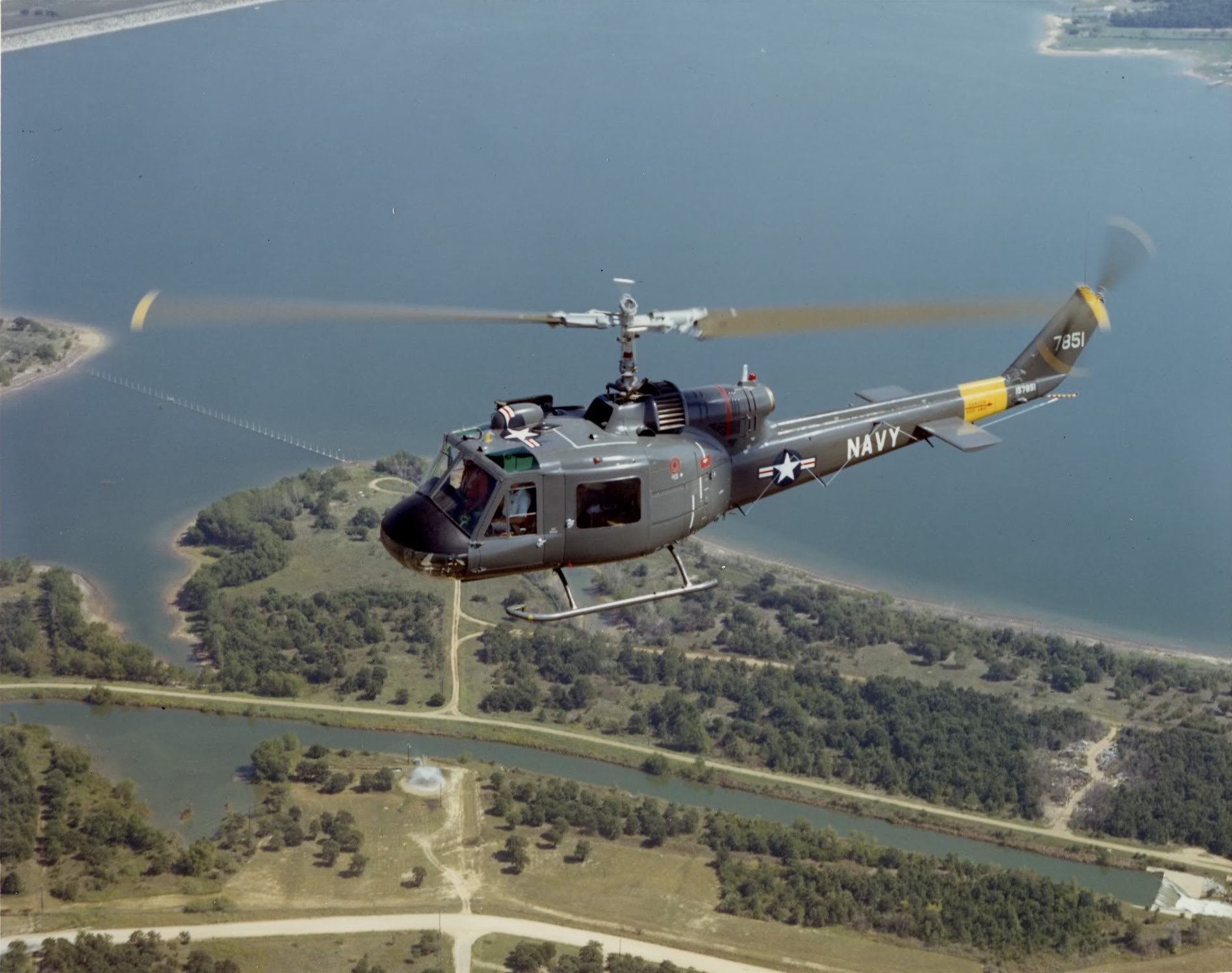 Bell UH-1L Iroquois de l'US Navy
