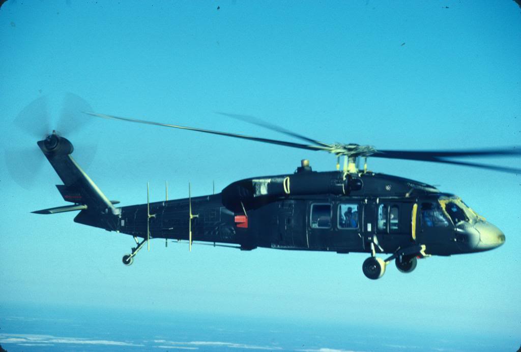 Sikorsky EH-60A de l'US Army en vol