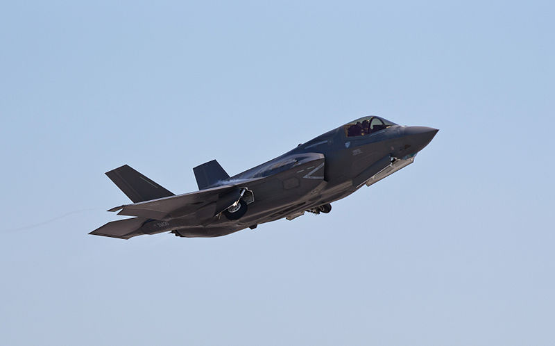 Lockheed-Martin F-35B Lightning II de la RAF au décollage