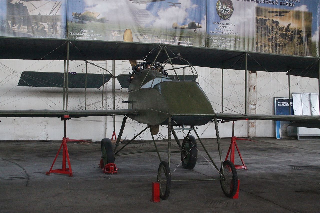 Voisin Type III ou V soviétique - Réplique exposée vu de l'avant