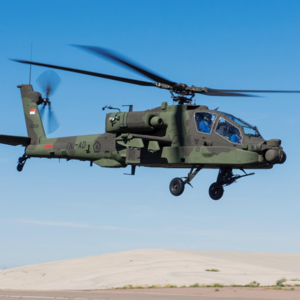 Boeing AH-64E Apache de l'armée indonésienne