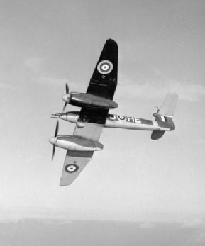 Westland Whirlwind Mk I de la RAF de dessous
