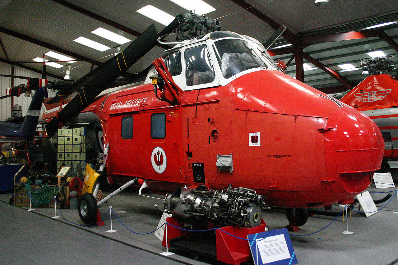 Westland WS.55 Whirlwind HAR.10 vu de l'avant