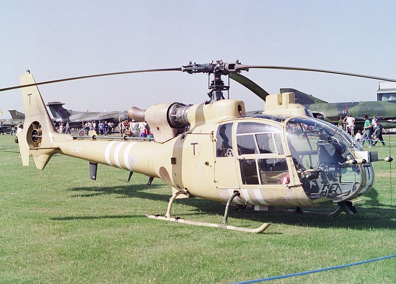 Sud-Aviation SA 341B (Gazelle AH.1) de l'armée britannique