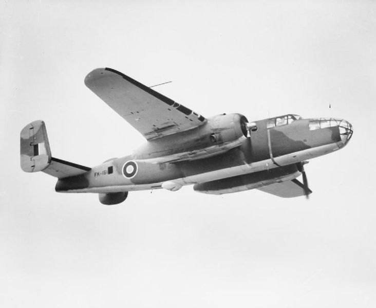 North American B-25B Mitchell I de la RAF