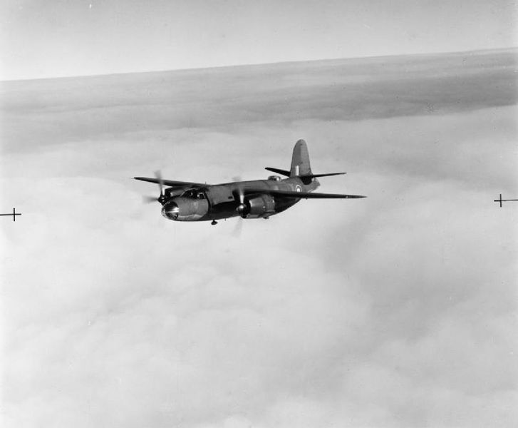 Martin B-26A Marauder I de la RAF en vol