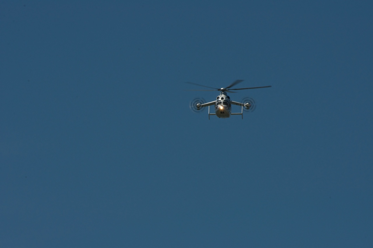 Eurocopter X3 vu de face par D9pouces