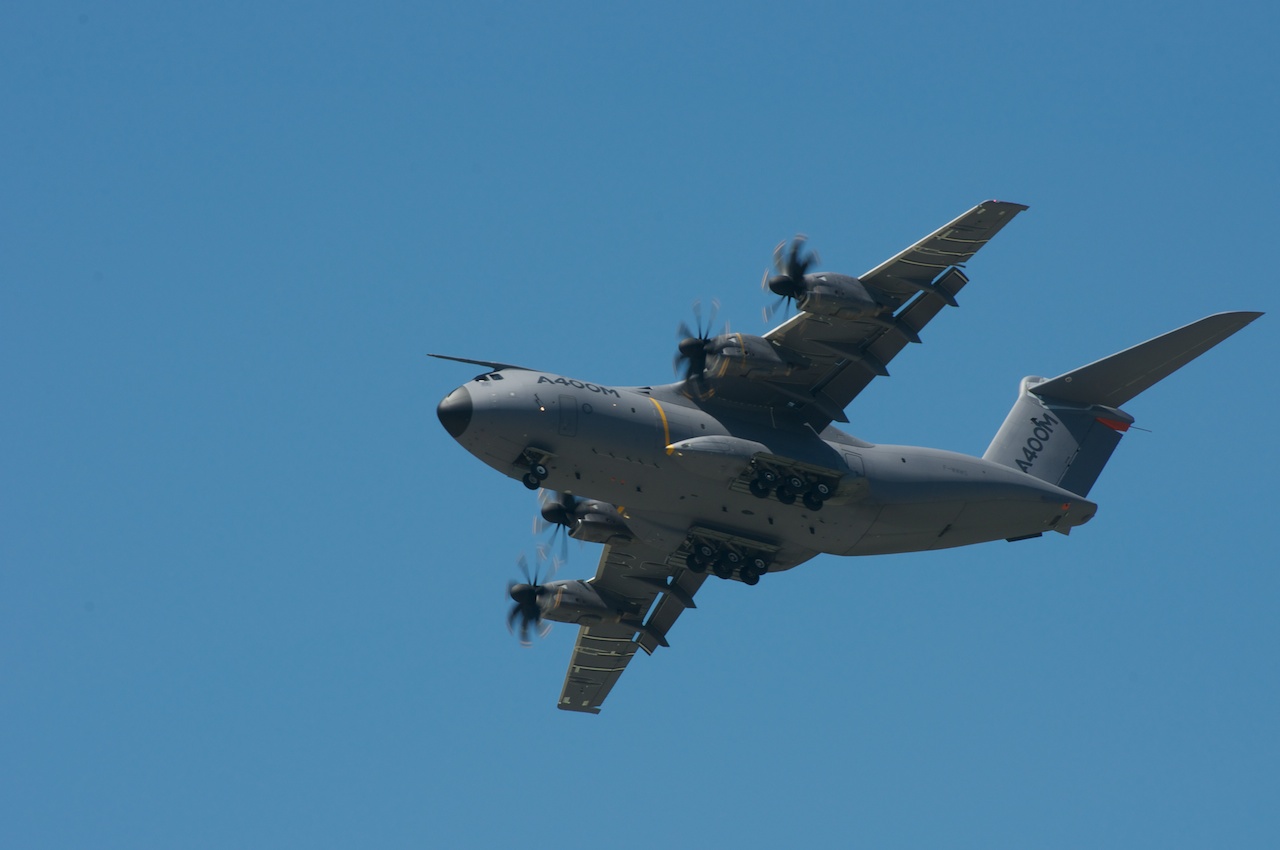 Airbus A400M Grizzly en démonstration