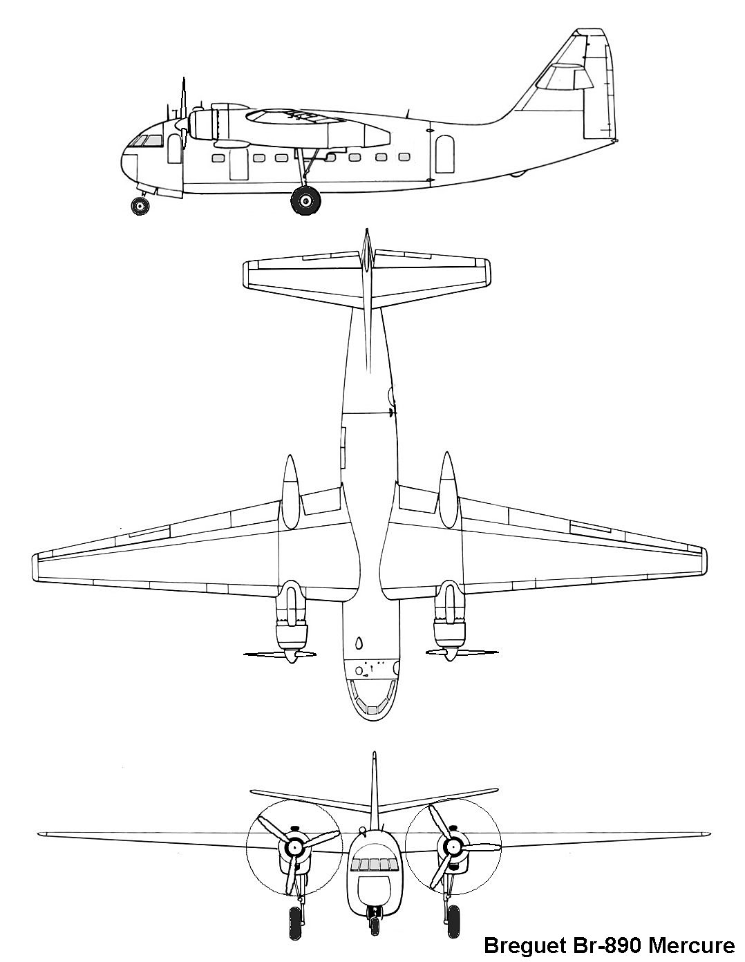 Bréguet Br.890 Mercure