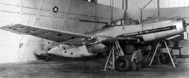 Blohm & Voss Bv 155V vu de côté