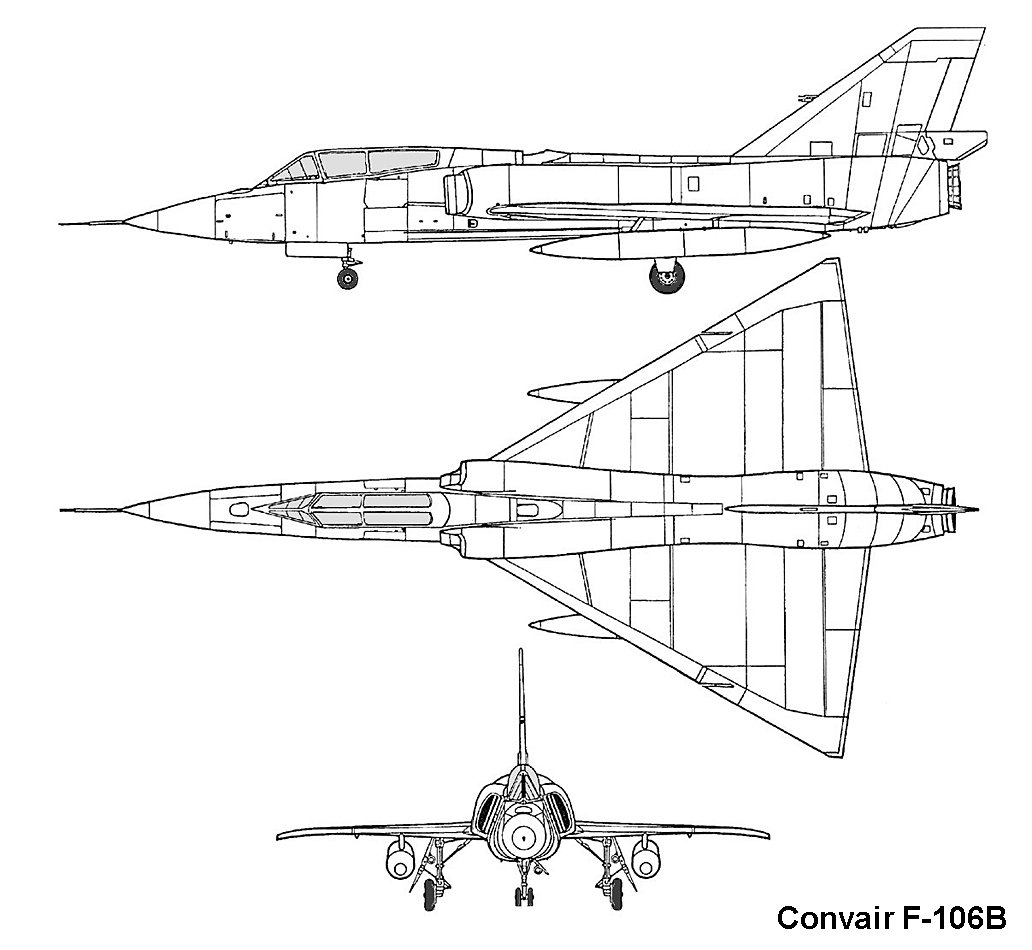 Convair F-106B Delta Dart