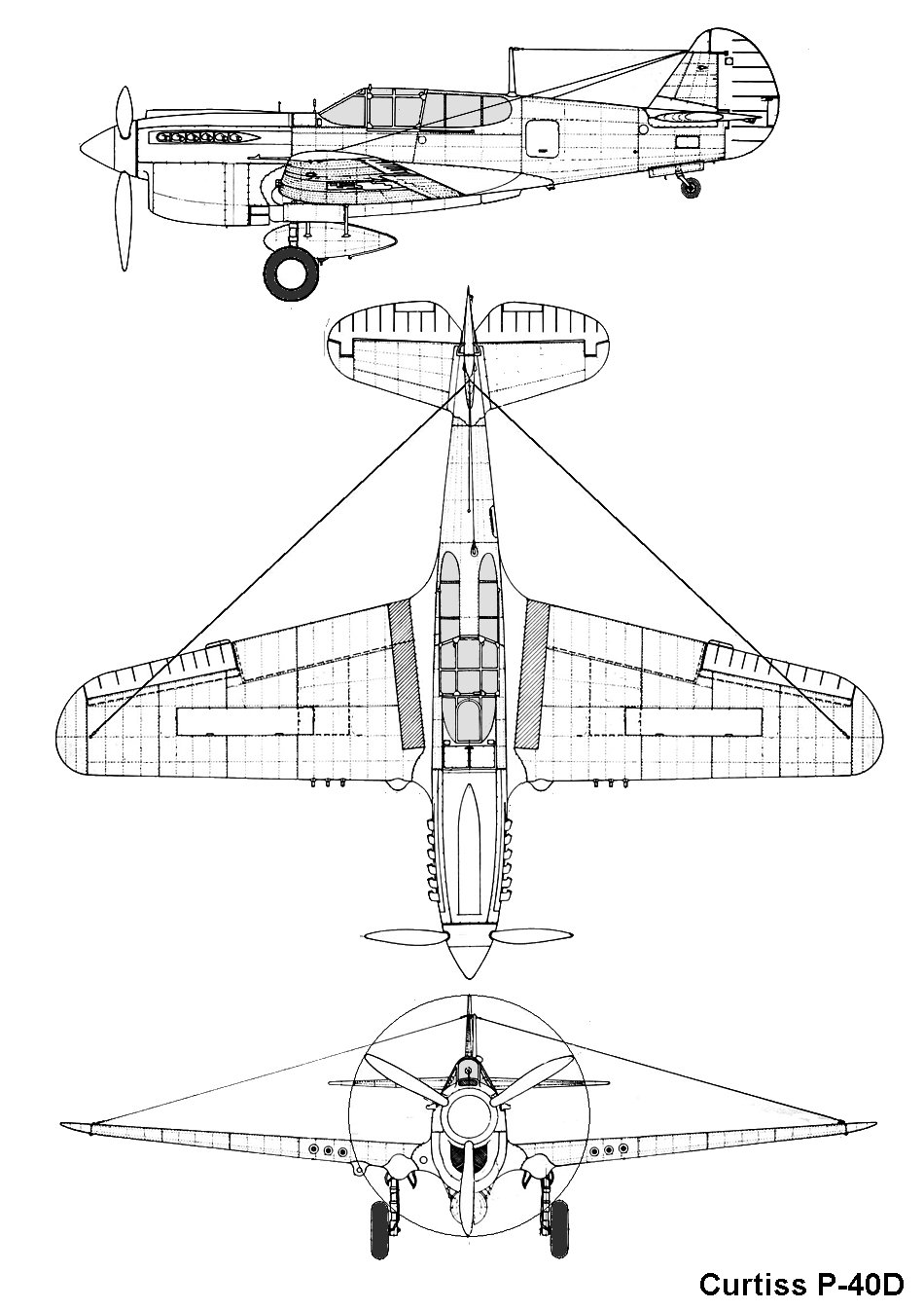 Curtiss P-40D Warhawk