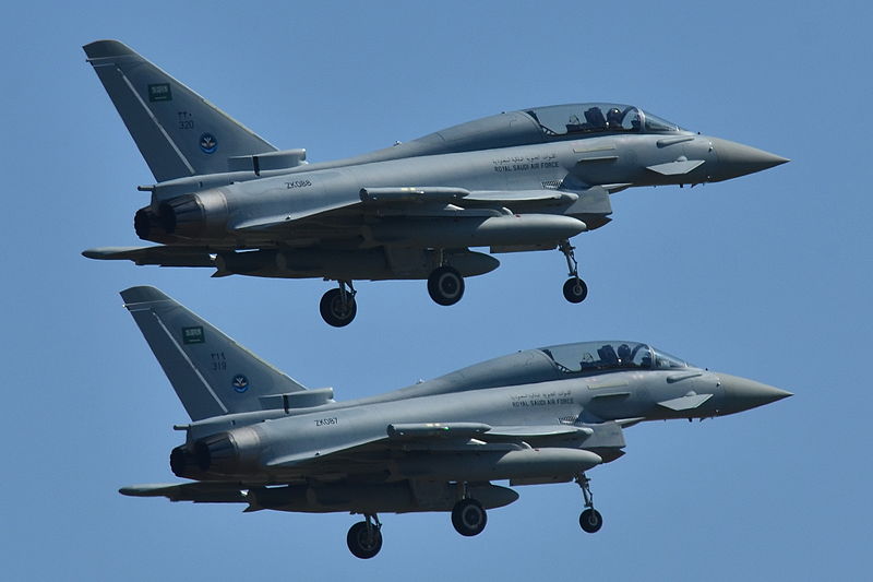 Eurofighter EF-2000 Typhoon T.3 saoudiens