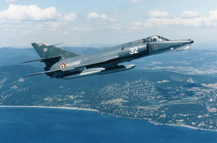 Dassault Etendard IV M de la marine française en vol