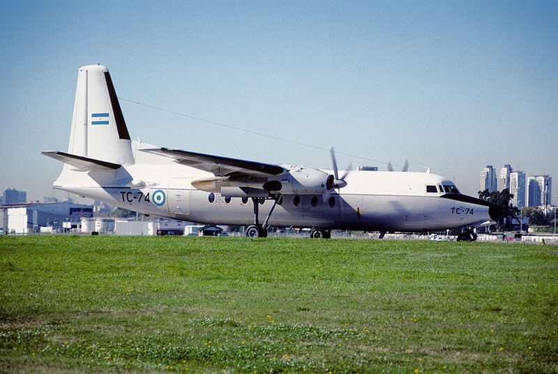 Fokker F27-400M Friendship argentin