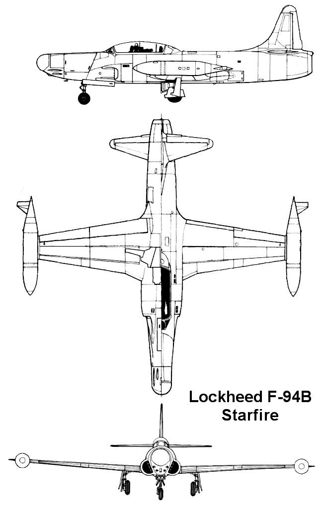 Lockheed F-94B Starfire