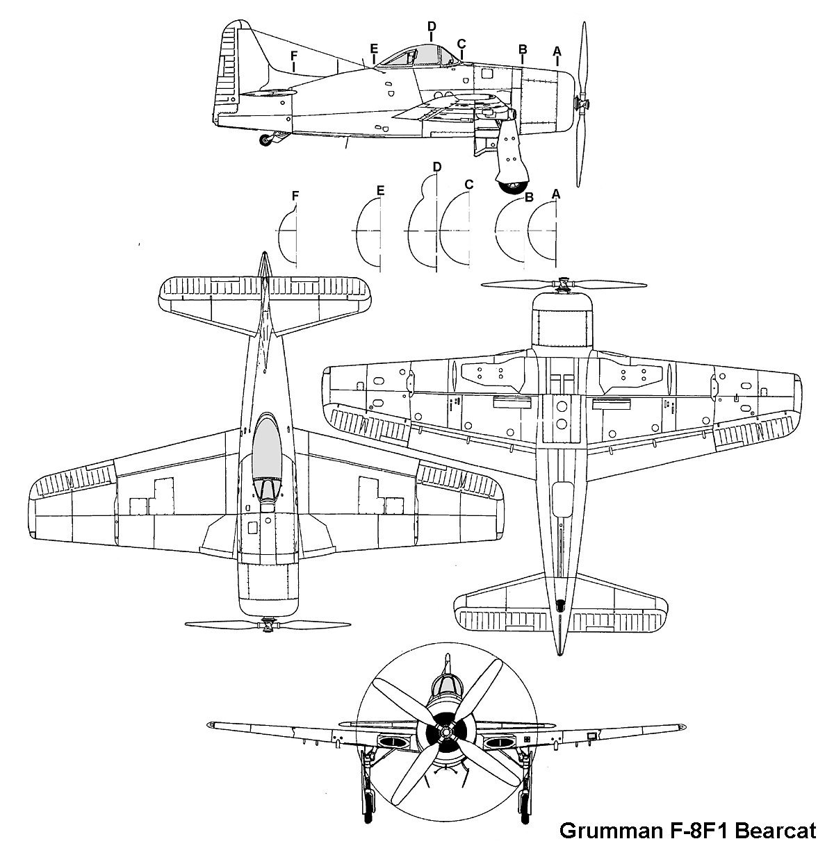 Grumman F8F-1 Bearcat