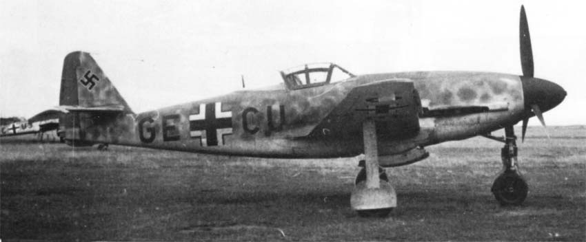 Messerschmitt Me 309V1 prêt au décollage