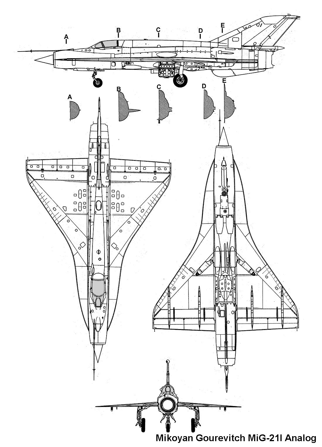 Mikoyan-Gourevitch MiG-21I Analog
