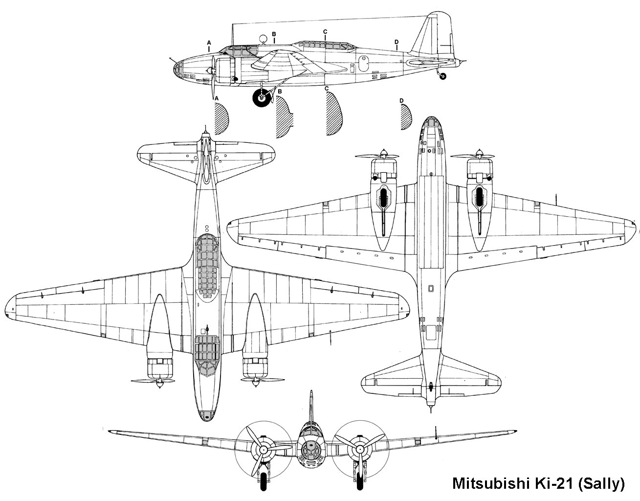 Mitsubishi Ki-21-I Sally