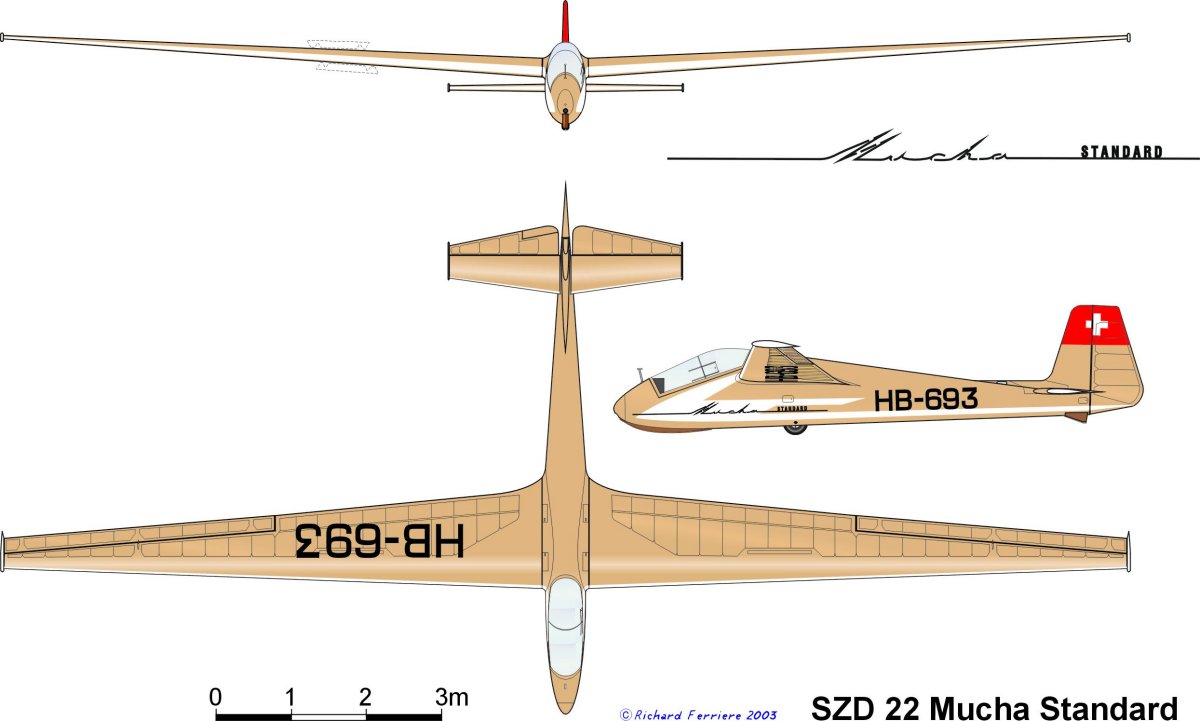 PZL SZD-22 Standard Mucha