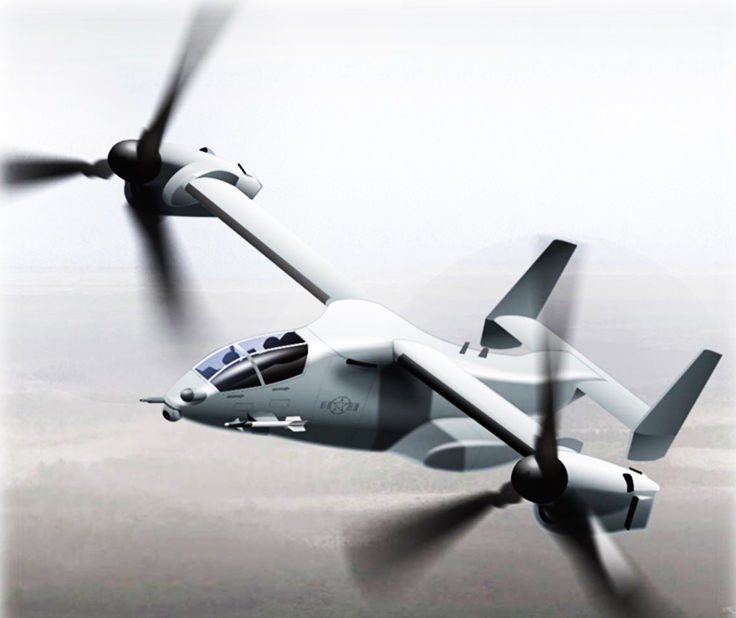 Bell-Boeing MV-22E - Impression d'artiste