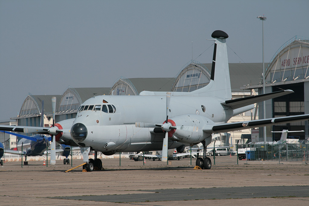 Bréguet 1150 Atlantic de la marine française exposé