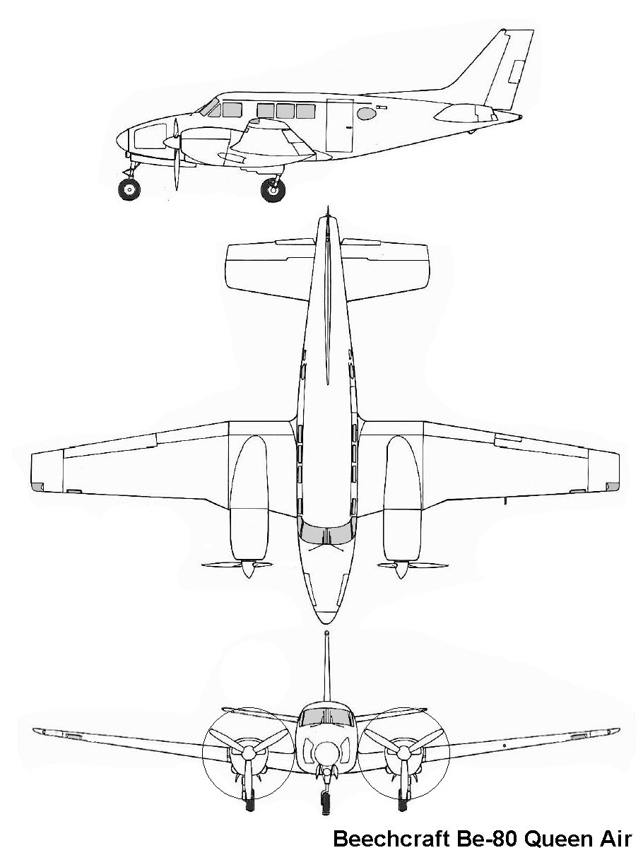 Beech 65-80 Queen Air