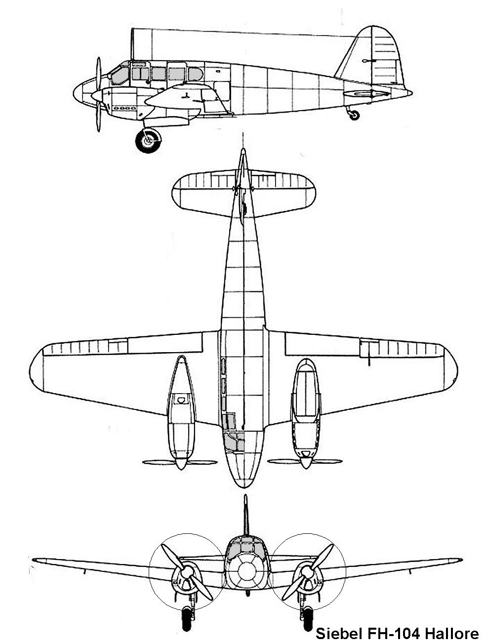Siebel Fh 104 Hallore