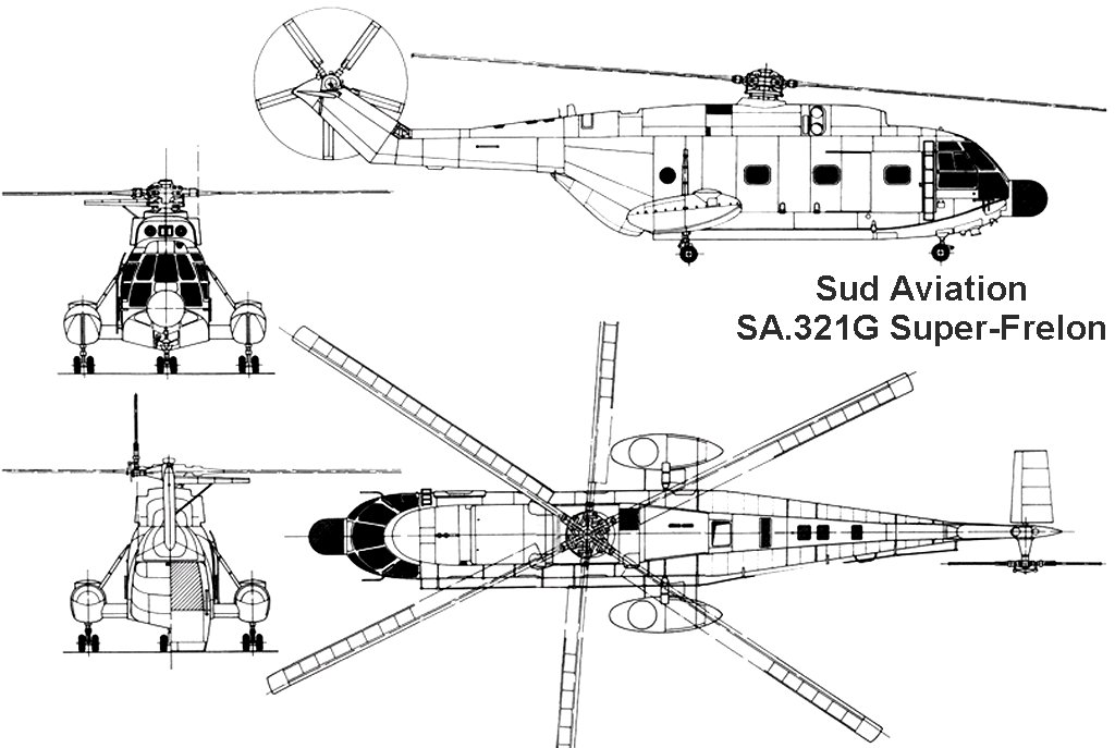 Sud-Aviation SA 321G Super Frelon