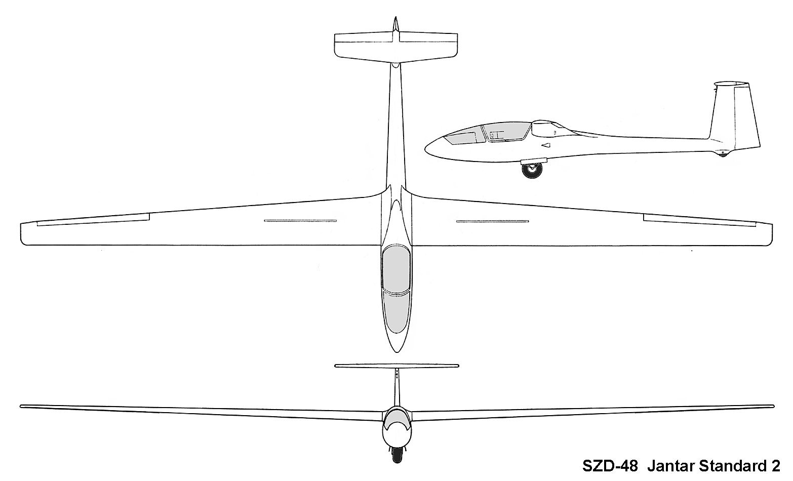 PZL SZD-48 Jantar Standard 2