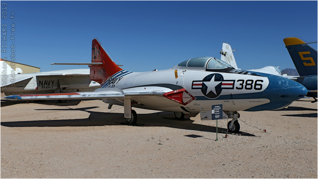 Grumman F-9 Cougar (TAF-9J) de l'US Navy par Stanak